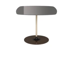 Tavolino thierry acciaio grigio Kartell