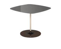 Tavolino thierry acciaio grigio Kartell