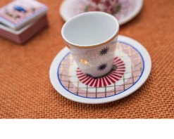 Tazza caffè abracadabra volta porcellana Bitossi home