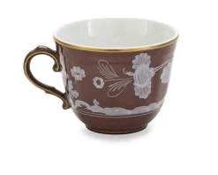 Tazza caffè oriente italiano castagna porcellana Richard ginori