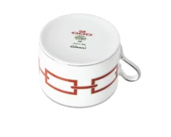 Tazza the catene scarlatto porcellana Richard ginori