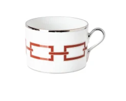 Tazza the catene scarlatto porcellana Richard ginori