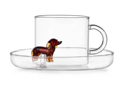 Tazza the con piatto dogs bassotto Ichendorf