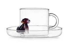 Tazza the con piatto dogs english foxhound Ichendorf