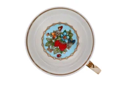 Tazza the le jardin porcellana con piattino Versace