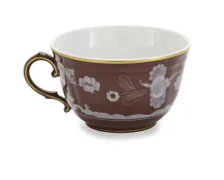 Tazza the oriente italiano castagna porcellana Richard ginori