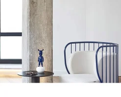 The dark blue guest porcellana Lladro'