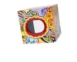 Tissue box square dipinto a mano Tom's drag