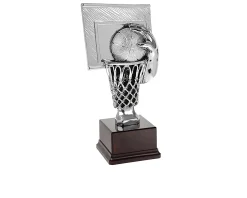 Trofeo basket in resina con base in plastica Selezione zanolli