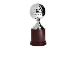 Trofeo sportivo palla da golf argento Selezione zanolli