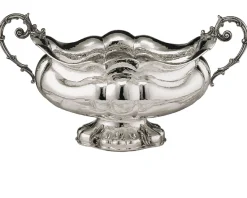 Vasca imperiale argento con manici e volute Selezione zanolli