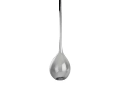 Vaso bolle vetro di murano grigio scuro Nasonmoretti