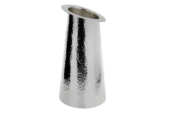 Vaso conico silver plated obliquo Selezione zanolli
