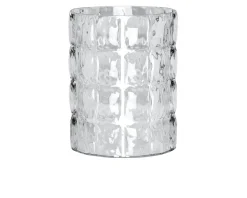 Vaso matelassè bianco coprente Kartell