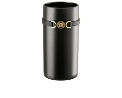 Vaso medusa 95 porcellana nero Versace