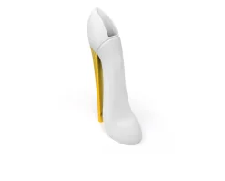 Vaso scarpa glam bianco con tacco oro Selezione zanolli