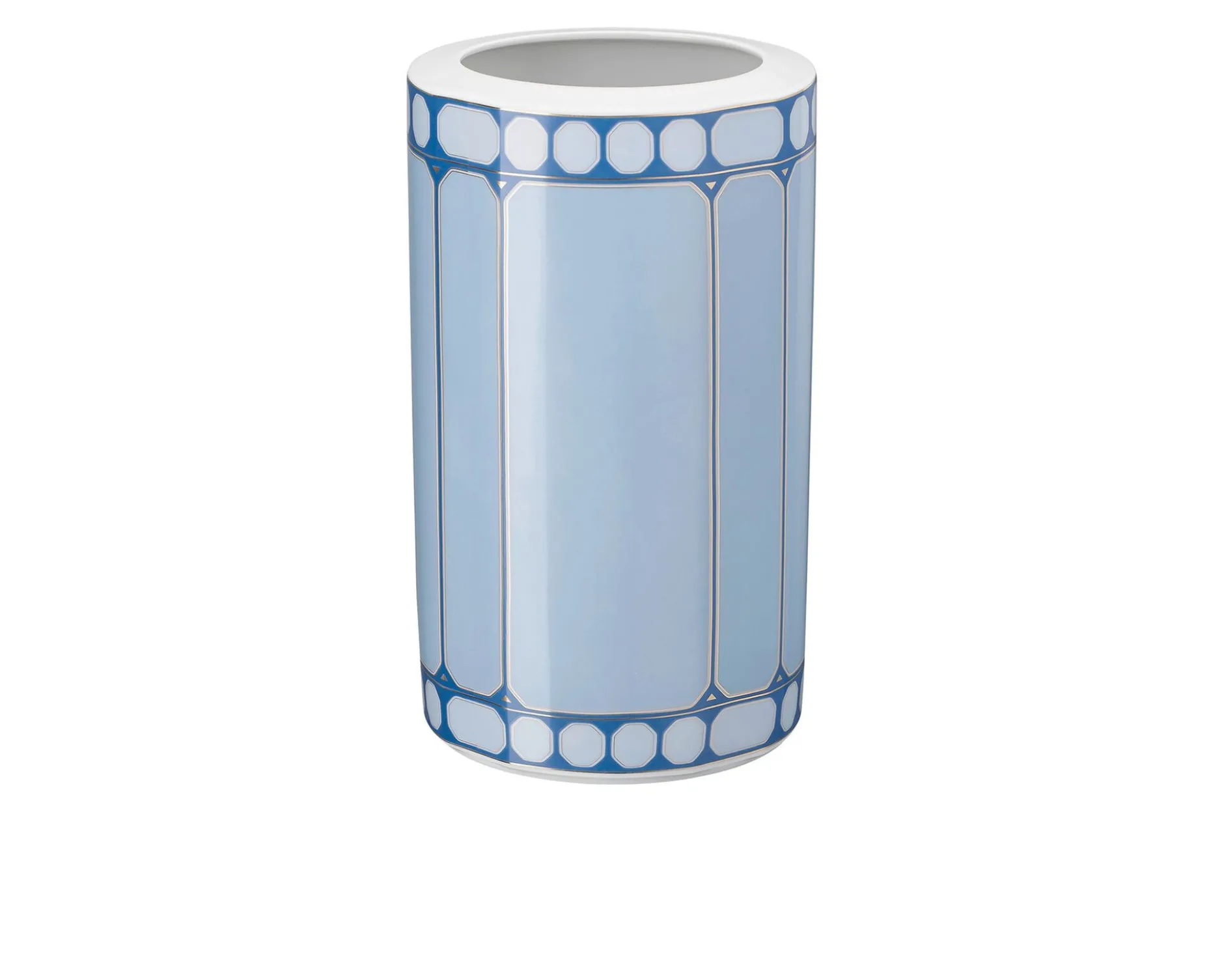 Vaso signum azure porcellana Swarovski x rosenthal