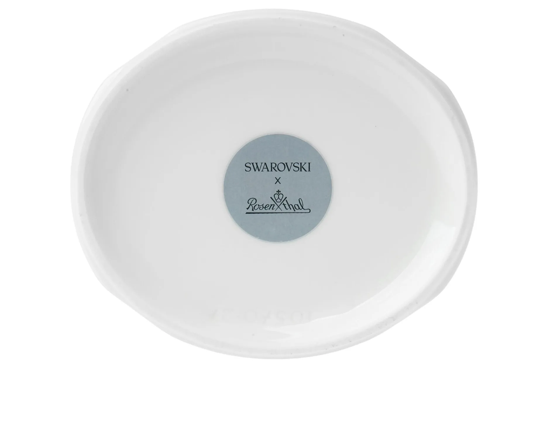 Vaso signum azure porcellana Swarovski x rosenthal