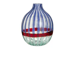 Vaso singleflower vetro di murano Carlo moretti