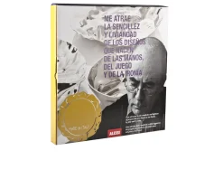 Vassoio tondo foix acciaio Alessi